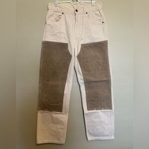 Rudy Jude Two Tone Utility Jeans Size 2 (28/6)